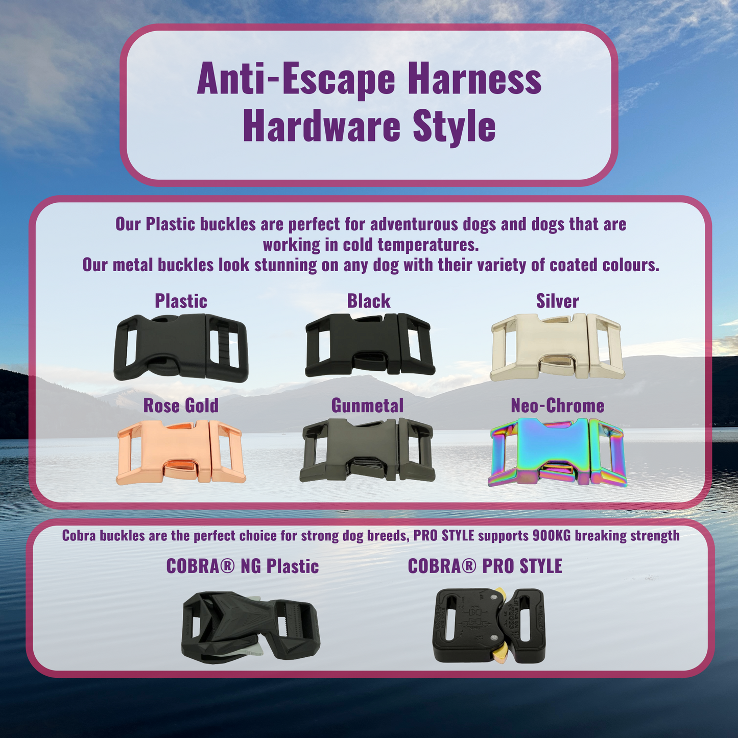 Anti-Escape Dog Harness - Adjustable & Padded