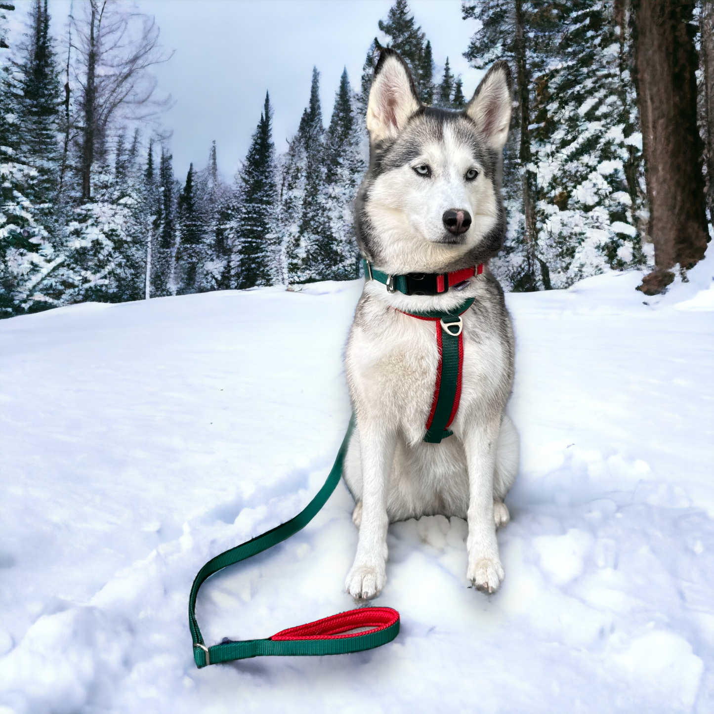 Christmas Explorer Dog Harness