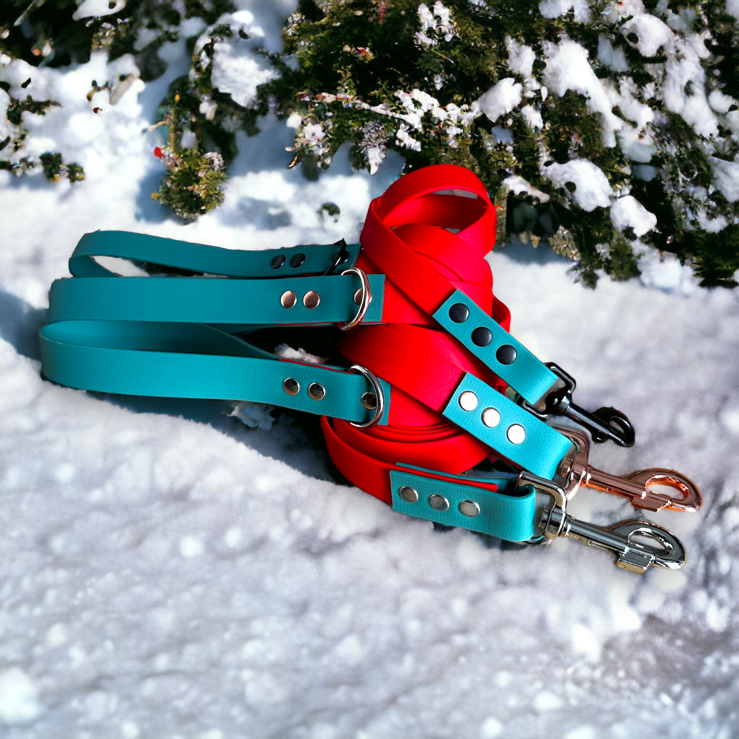 Christmas Waterproof Dog Lead