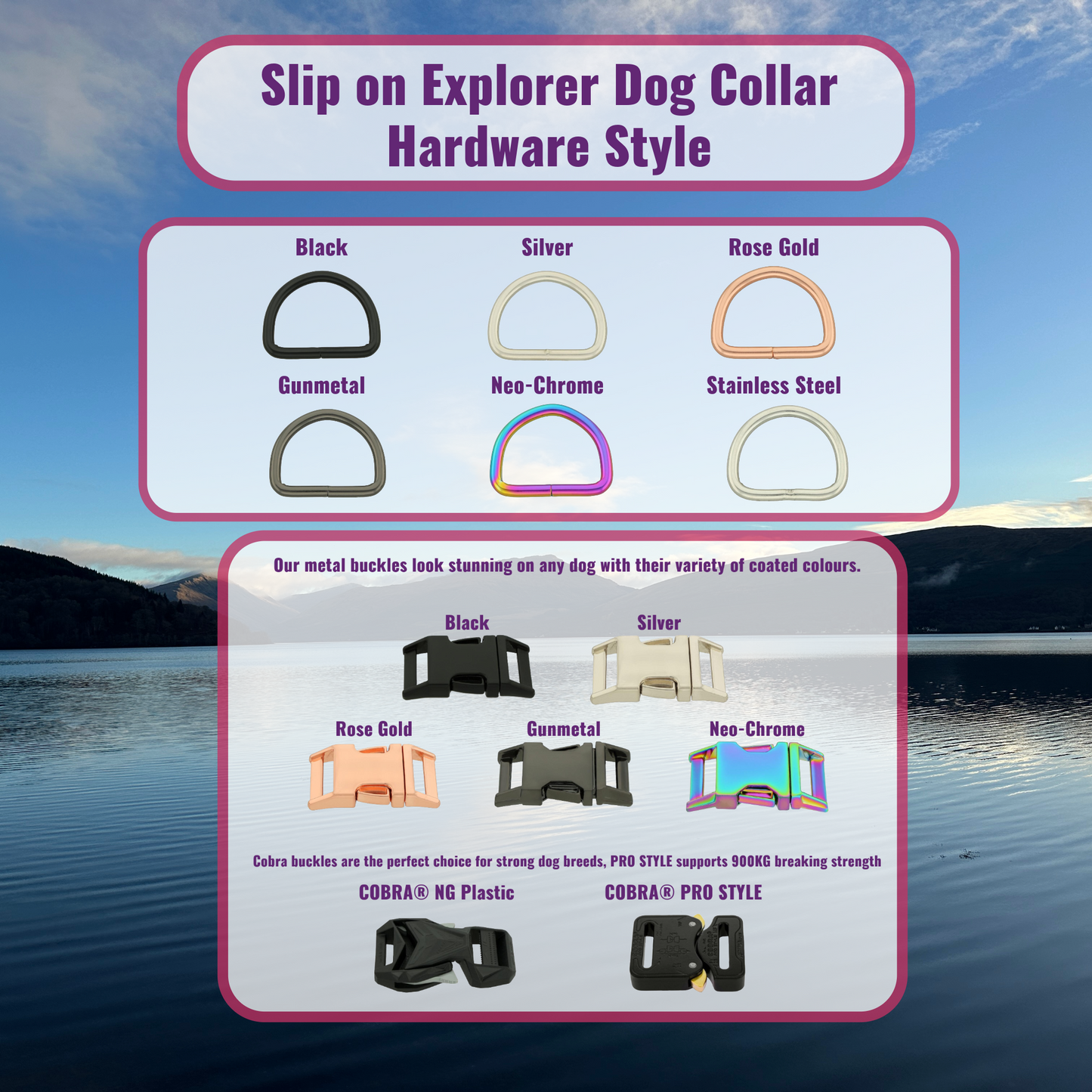 Slip on Explorer Dog Collar